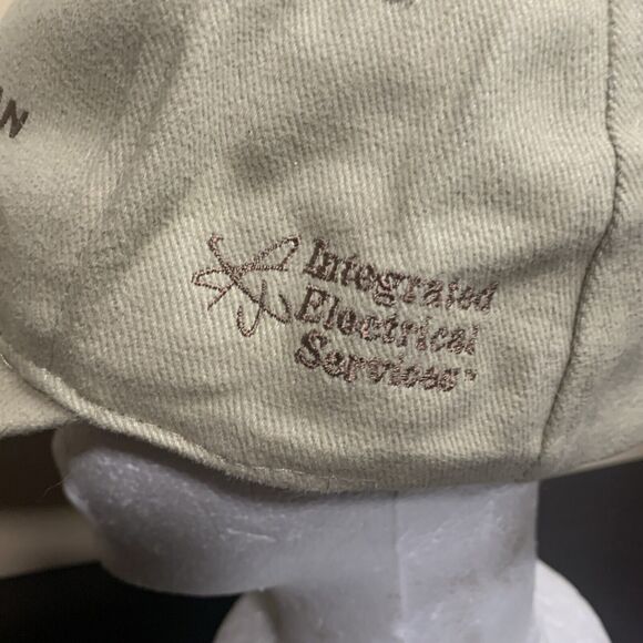 Pan American Electric INC Logo Hat IES - Beige ATT Headwear - Picture 4 of 9